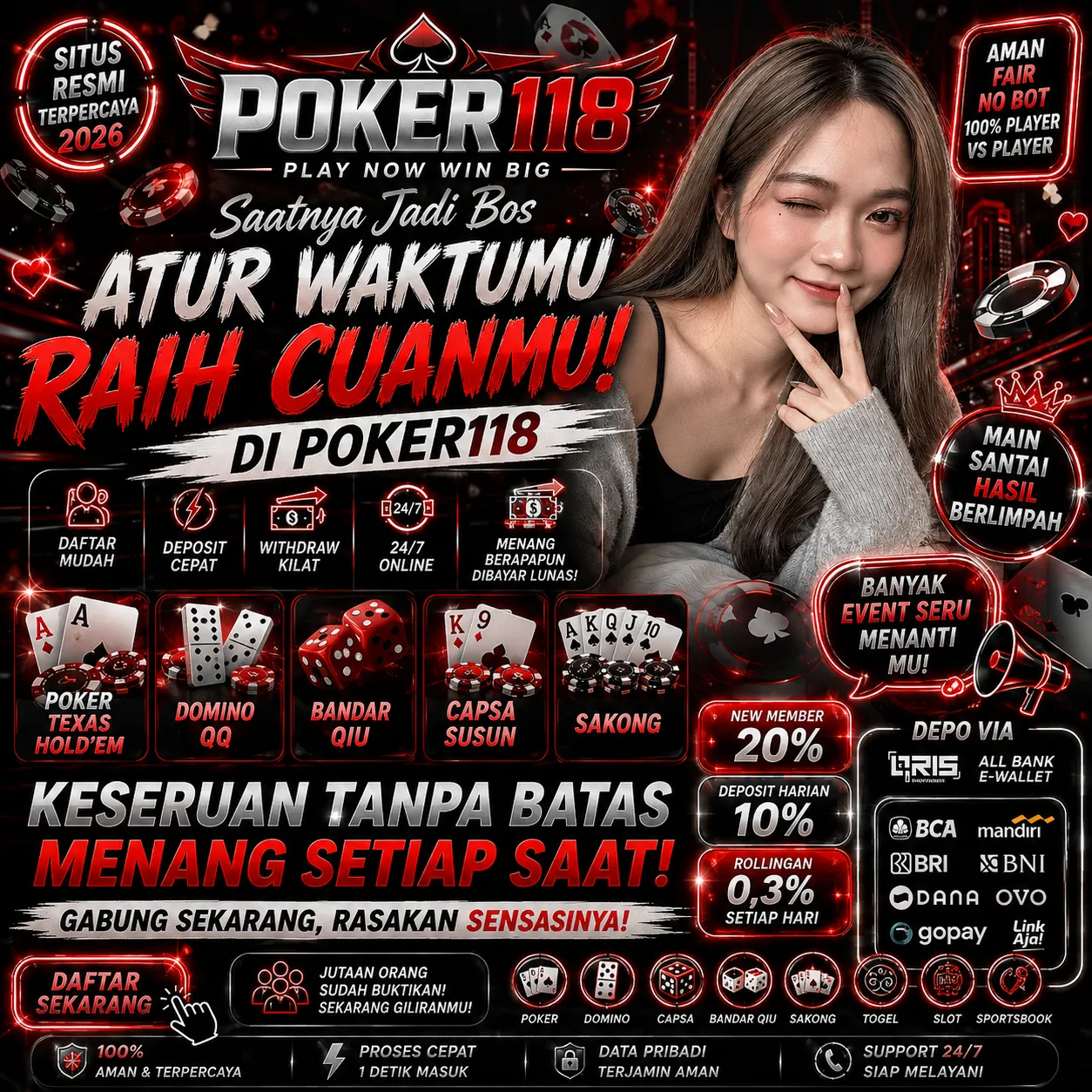 POKER118Banner